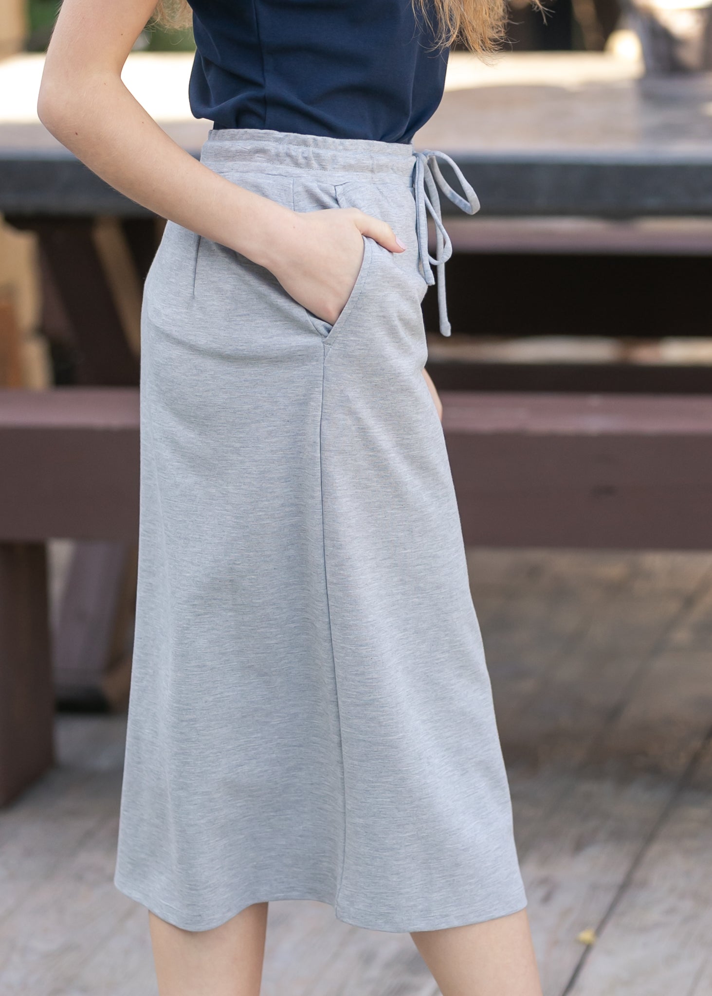 Jordan Knit Midi Skirt Inherit Co.