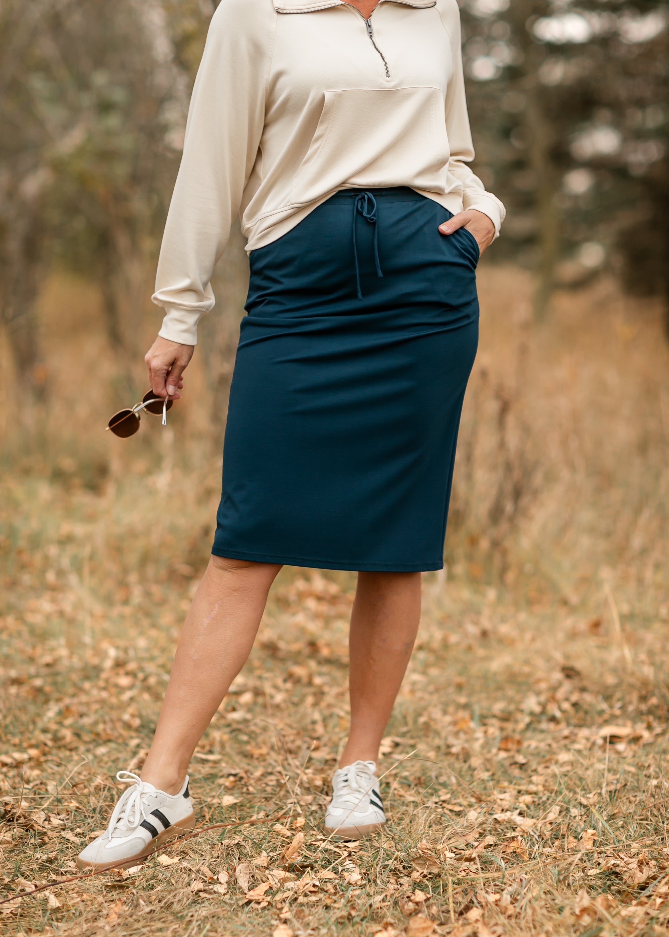 Jordan Knit Midi Skirt Inherit Co.