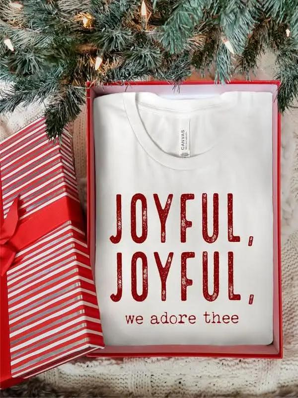 Joyful, Joyful, We Adore Thee Short Sleeve Tee - Love Salve 
