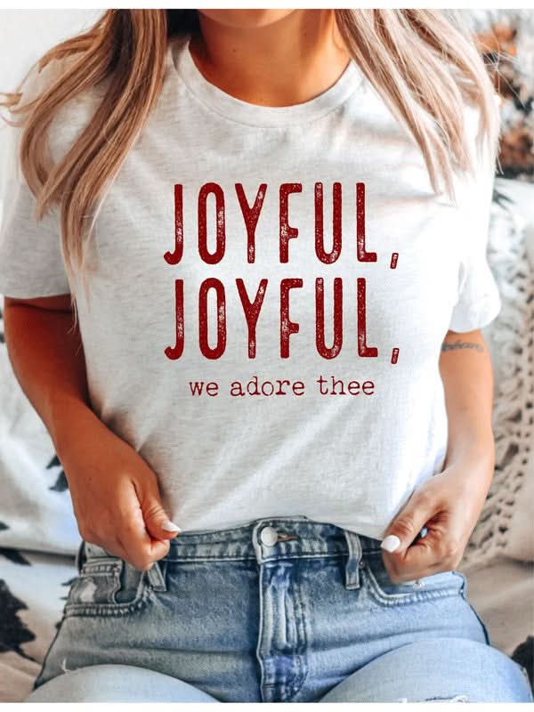 Joyful, Joyful, We Adore Thee Short Sleeve Tee - Love Salve 