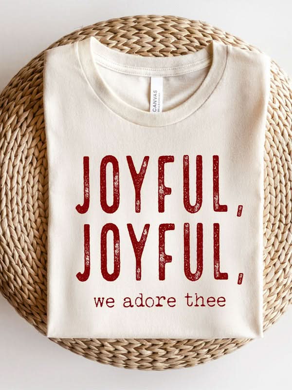 Joyful, Joyful, We Adore Thee Short Sleeve Tee - Love Salve 
