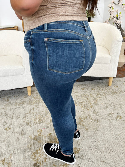 Judy Blue Full Size Classic Handsand Skinny Jeans for Women - Love Salve 