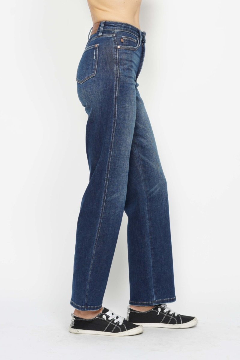 Judy Blue Full Size High Waist Tummy Control Jeans for Women - Love Salve 
