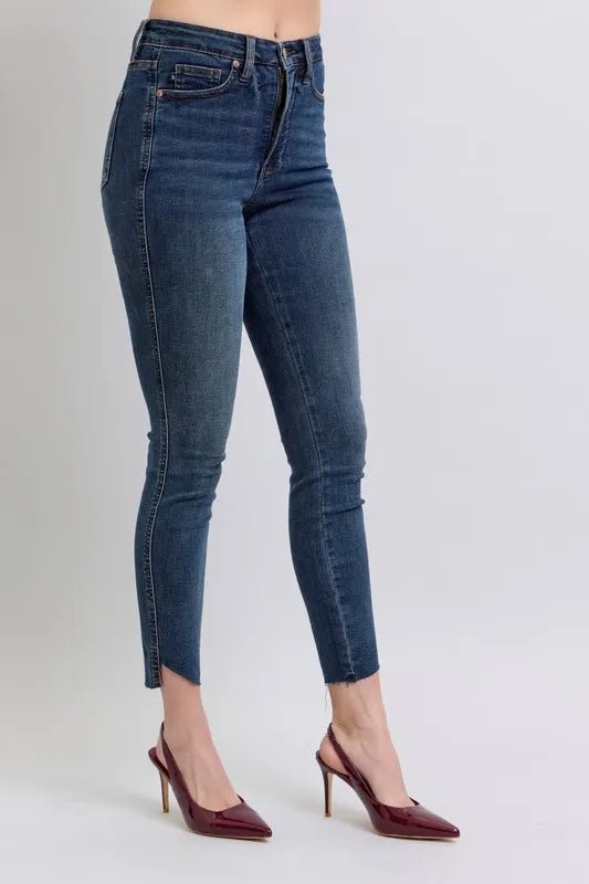Judy Blue Full Size High Waist Tummy Control Skinny Jeans - Love Salve 