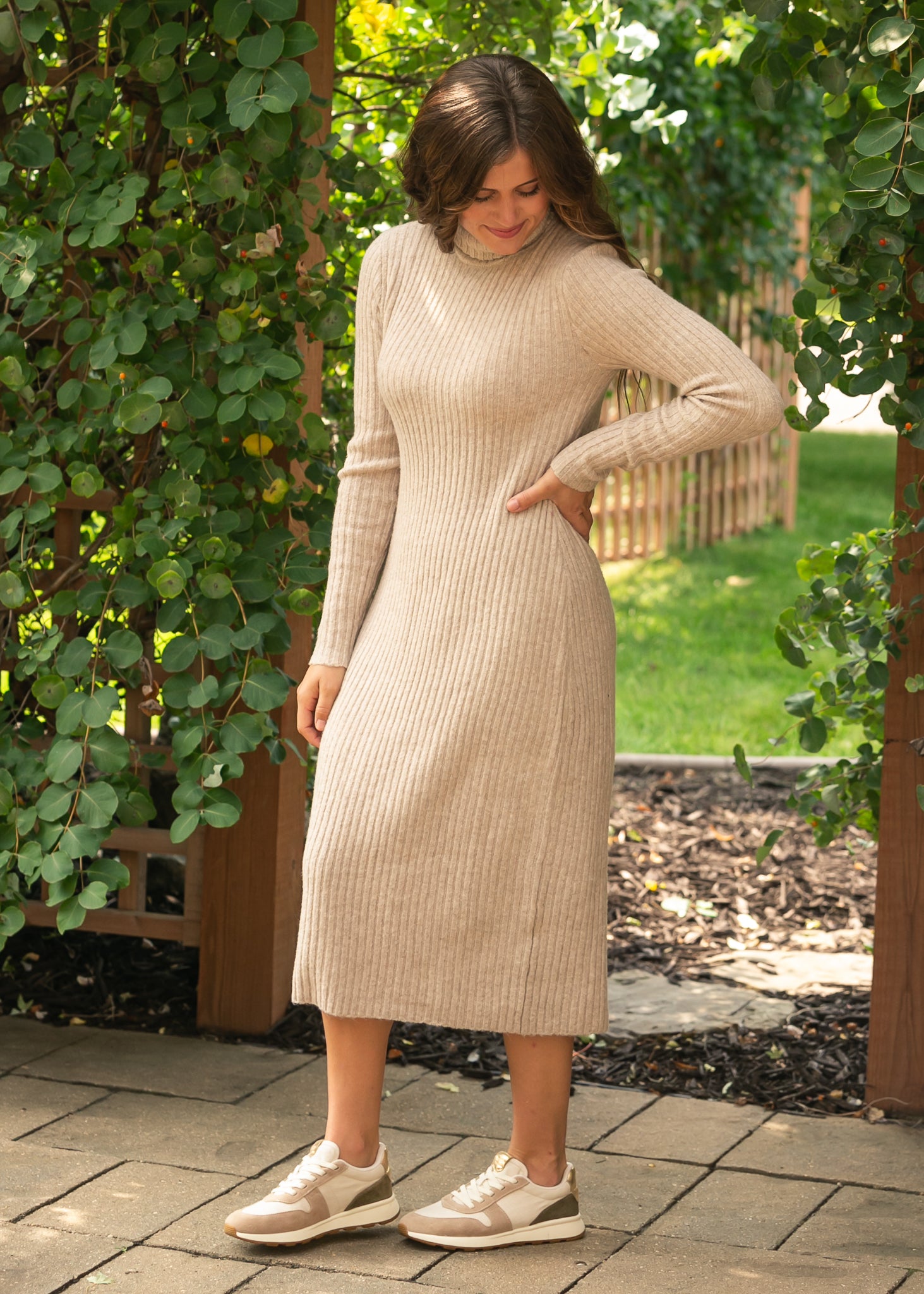 Juliette Turtleneck Maxi Dress Inherit Co.