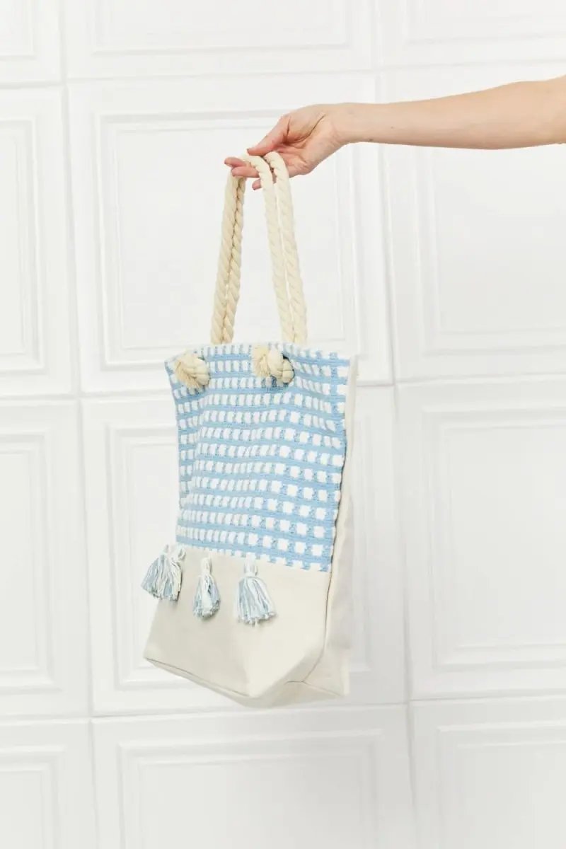 Justin Taylor Picnic Date Tassel Tote Bag - Love Salve 