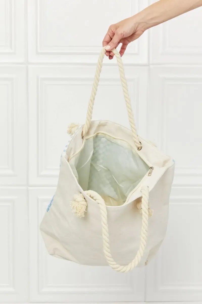 Justin Taylor Picnic Date Tassel Tote Bag - Love Salve 