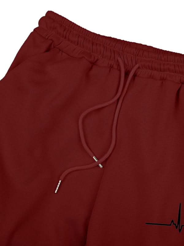Stylish velvet jogger set for women 