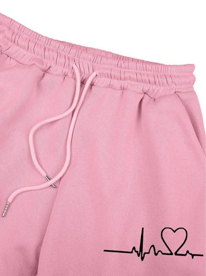 Stylish velvet jogger set for women - Love Salve 