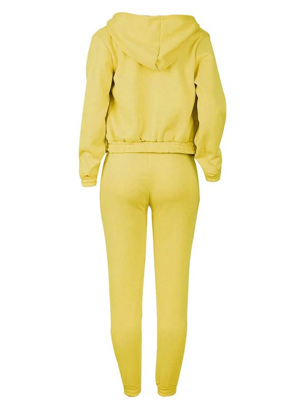 Stylish velvet jogger set for women - Love Salve 