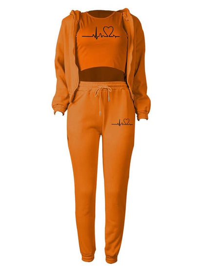 Stylish velvet jogger set for women - Love Salve 