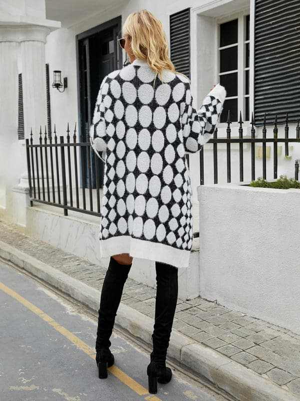 Women's Geometric Knit Cardigan - Love Salve 