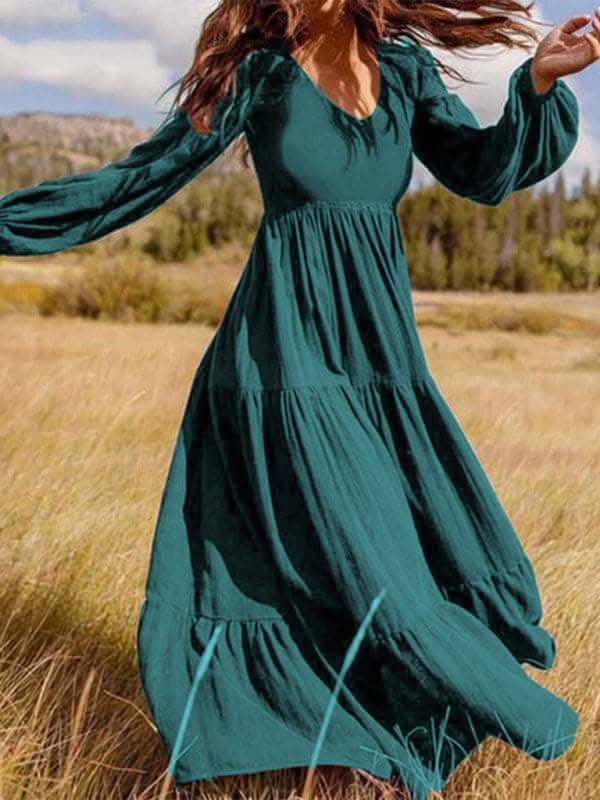 Chic Women's Swing Dress - Autumn Style for Every Occasion - Love Salve 