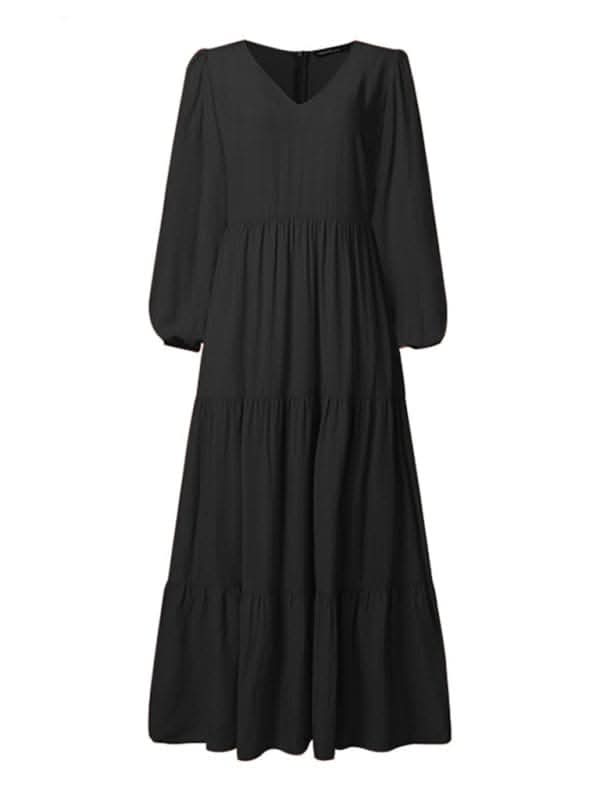 Chic Women's Swing Dress - Autumn Style for Every Occasion - Love Salve 