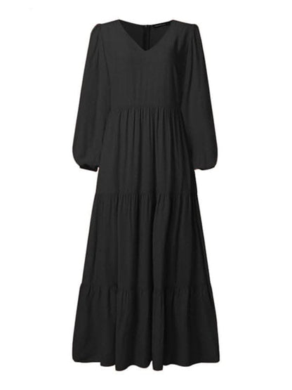 Chic Women's Swing Dress - Autumn Style for Every Occasion - Love Salve 