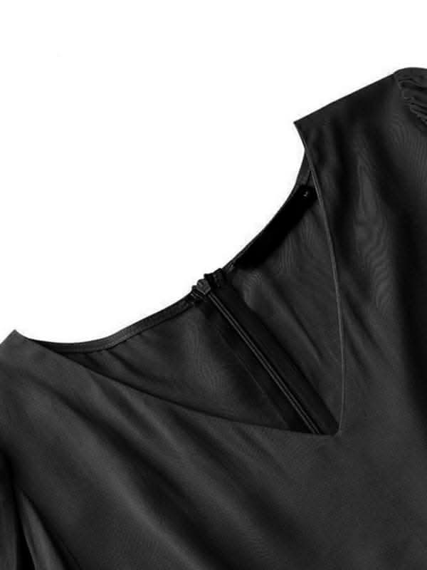 Chic Women's Swing Dress - Autumn Style for Every Occasion - Love Salve 