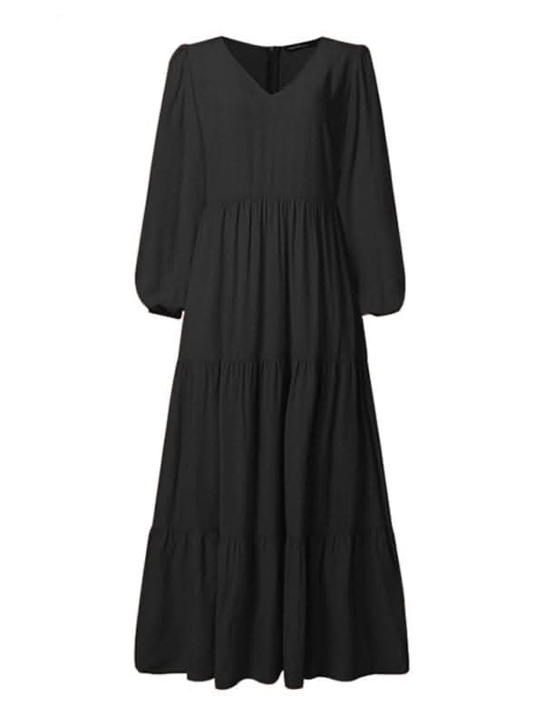 Chic Women's Swing Dress - Autumn Style for Every Occasion - Love Salve 