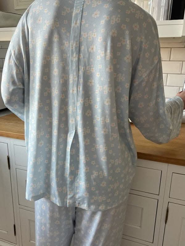 Chic long-sleeved pajamas set - Love Salve 