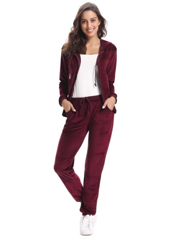 Cozy knit lounge set for women 