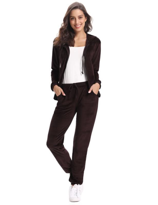 Cozy knit lounge set for women 