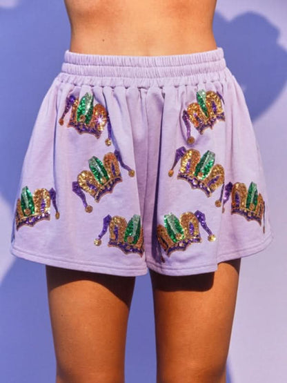Sequin two-piece set for women 