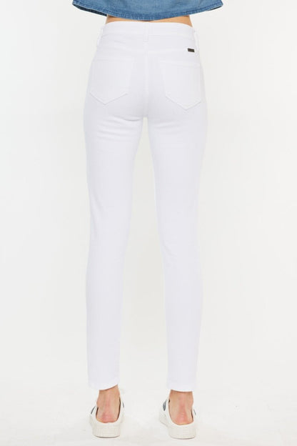 Kancan High Rise Ankle Skinny Jeans for Trendy Style - Love Salve 
