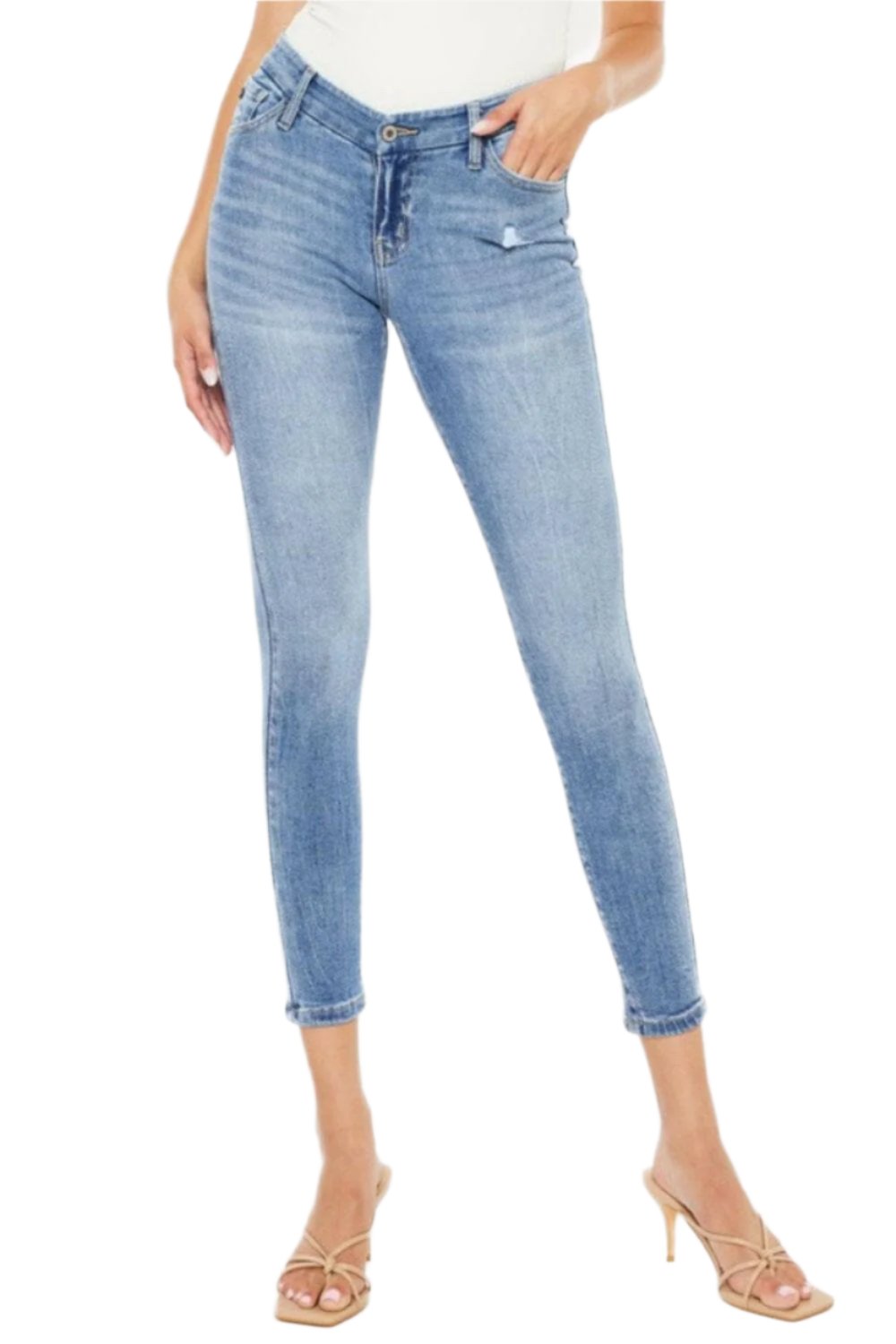 Cat's Whiskers High Rise Skinny Jeans by KancanElevate Your Style with Cat's Whiskers High Rise Skinny Jeans

Step into a world of fashion-forward elegance with the Cat's Whiskers High Rise Skinny Jeans by KancanLove Salve Whiskers High Rise Skinny Jeansjeans