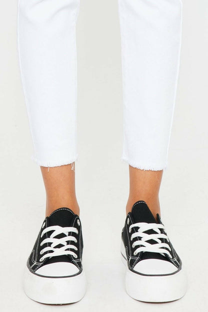 Kancan Mid Rise Ankle Skinny Jeans - Love Salve