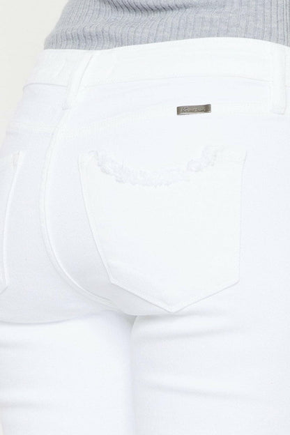 Kancan Mid Rise Ankle Skinny Jeans - Love Salve