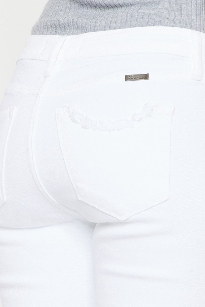 Kancan Mid Rise Ankle Skinny Jeans for Everyday Style - Love Salve