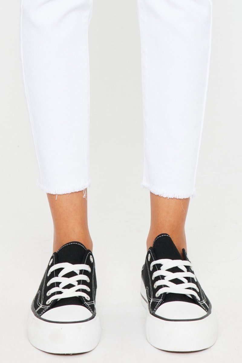 Kancan Mid Rise Ankle Skinny Jeans for Everyday Style - Love Salve