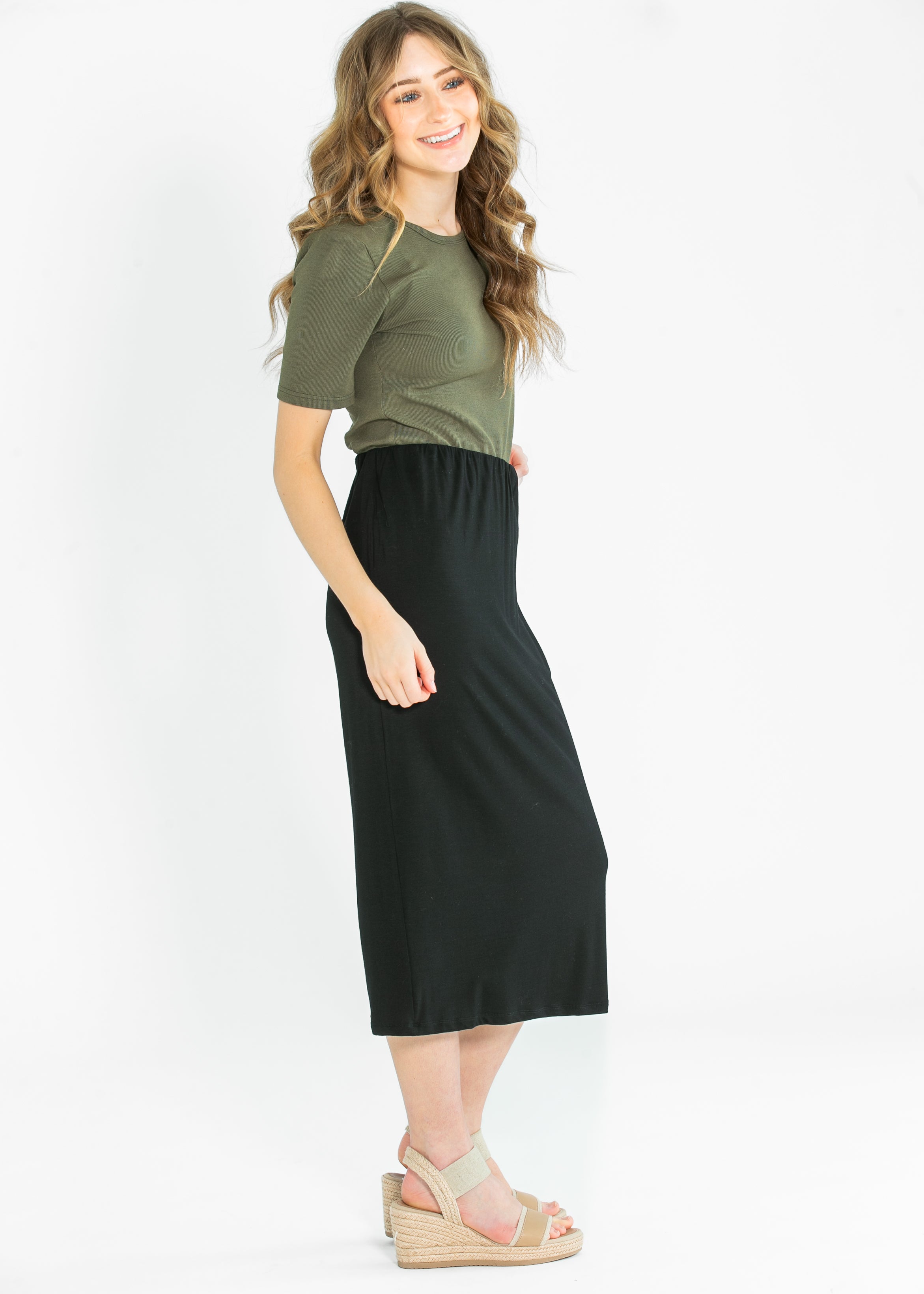 Kate Midi Skirt Inherit Co.