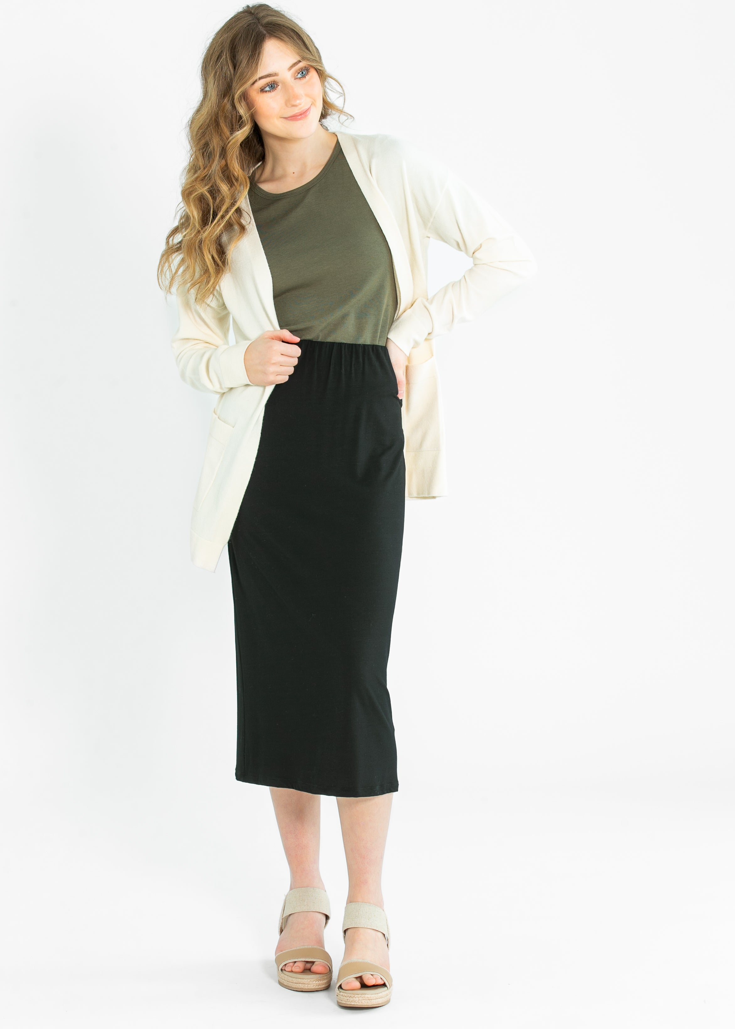 Kate Midi Skirt Inherit Co.