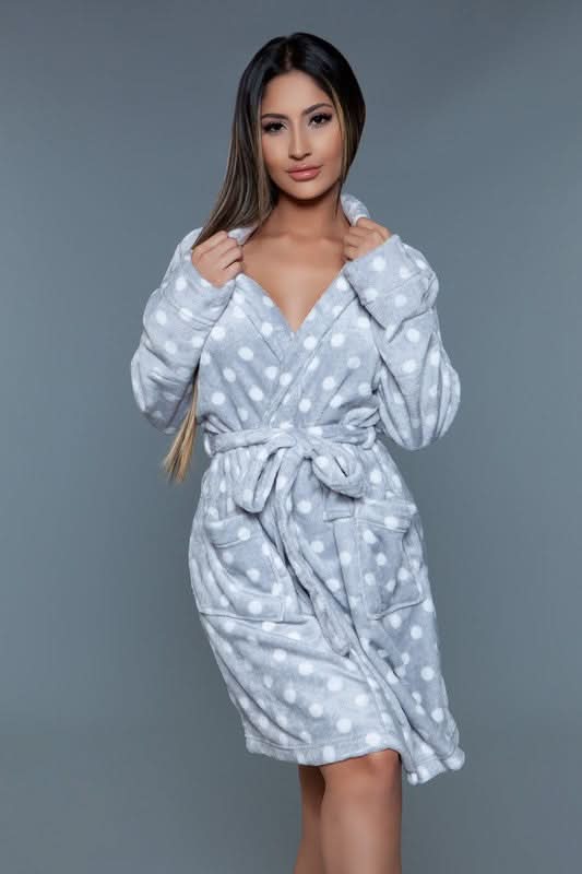 Kaylee Robe Polka Dot - Love Salve 