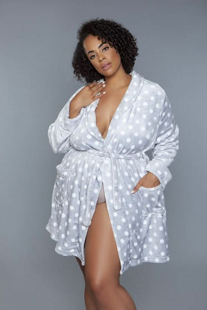 Kaylee Robe Polka Dot - Love Salve 