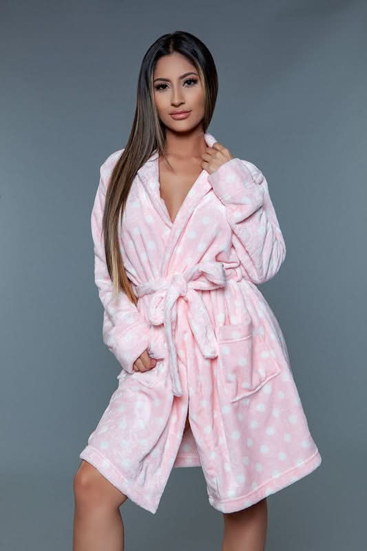 Kaylee Robe Polka Dot - Love Salve 