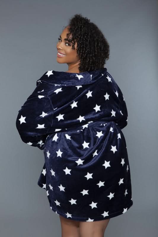 Kaylee Robe Star Print - Love Salve 