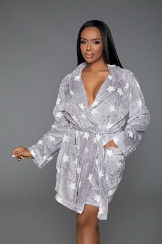 Kaylee Robe Star Print - Love Salve 