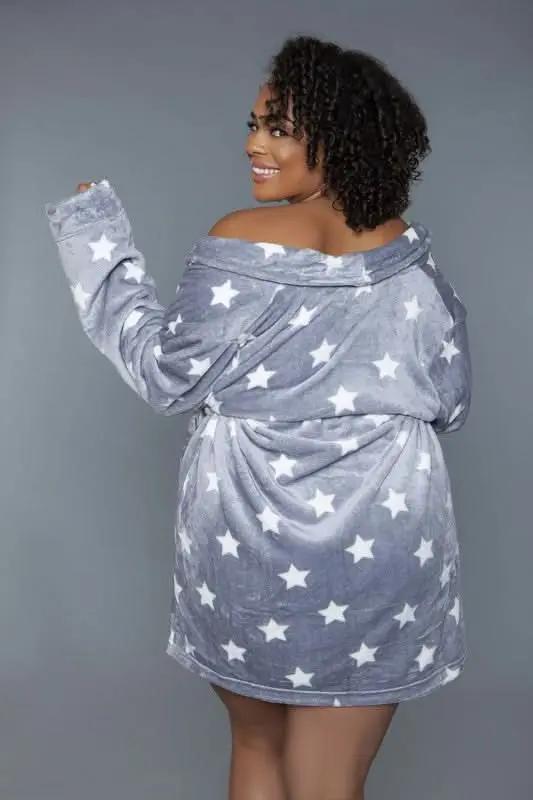 Kaylee Robe Star Print - Love Salve 