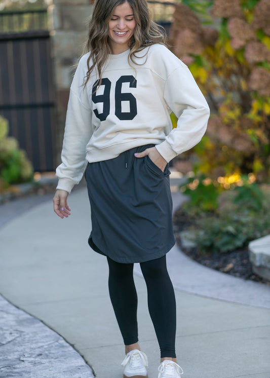 Kenedi Sport Athletic Midi Skirt Inherit Co.