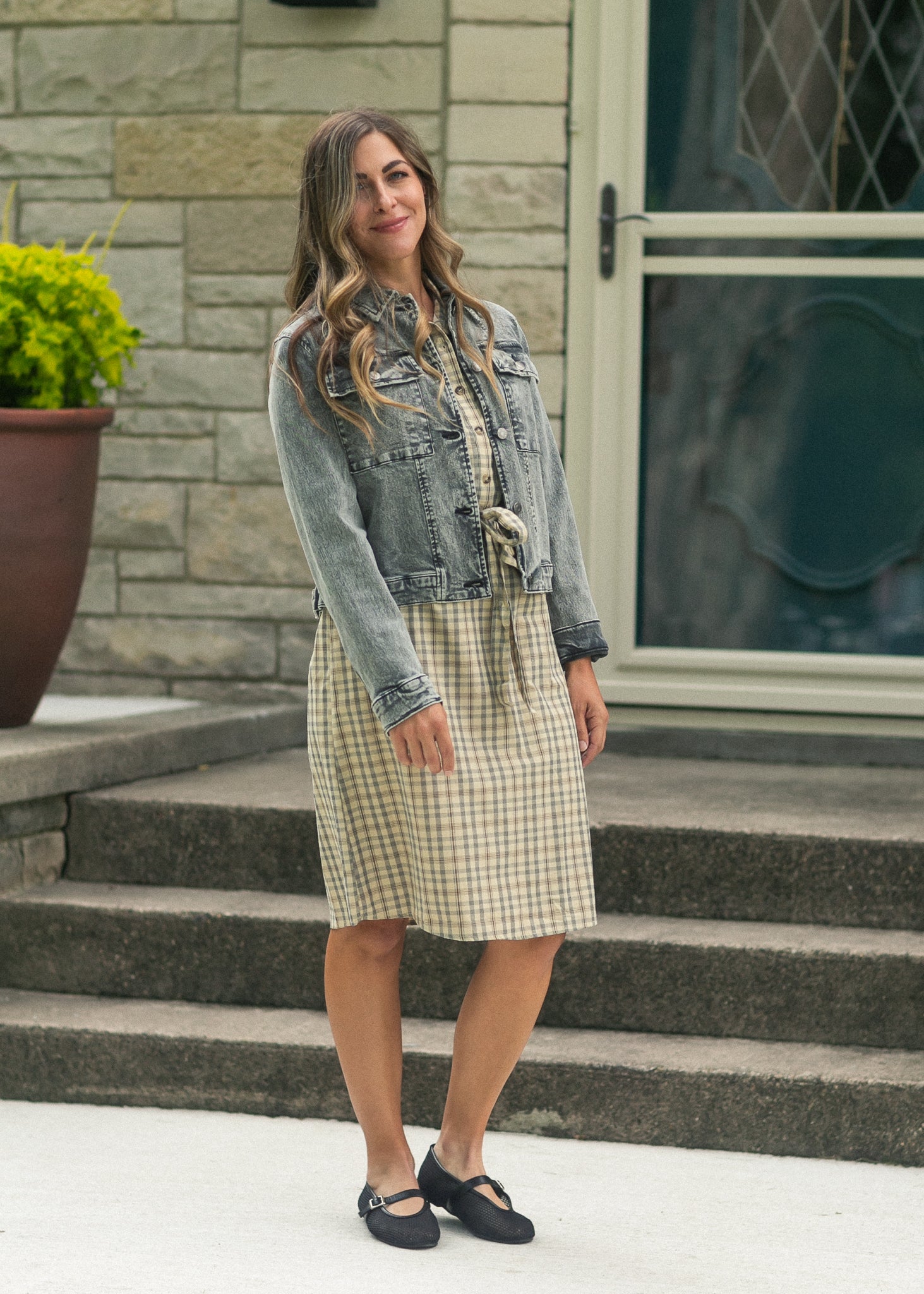 Kimberly Shirt Dress Inherit Co.