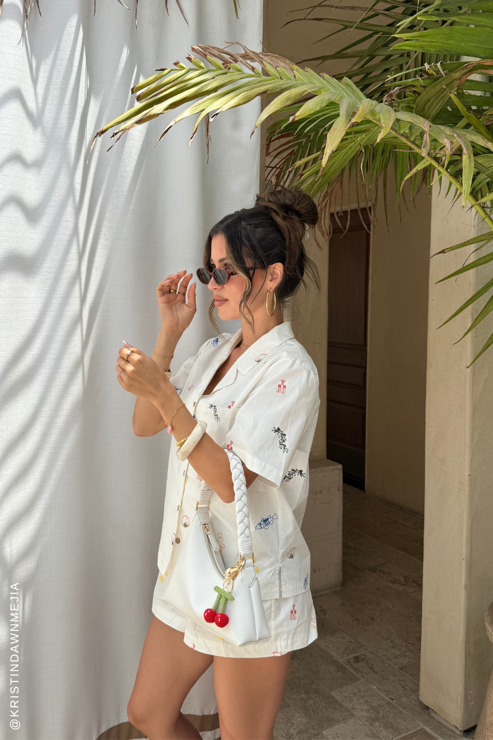 AFTER HOURS WHITE WOVEN TOP Flying Tomato