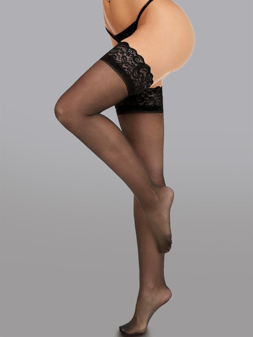 Lace Top Stockings - Love Salve