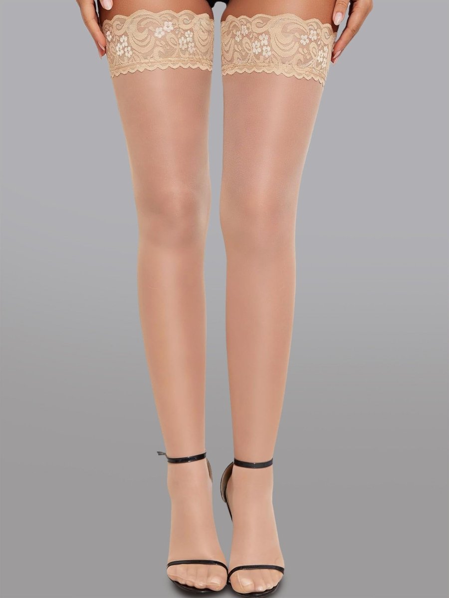 Lace Top Stockings - Love Salve