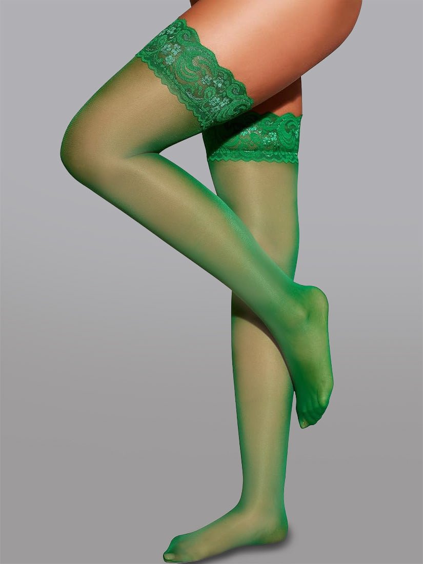 Lace Top Stockings - Love Salve