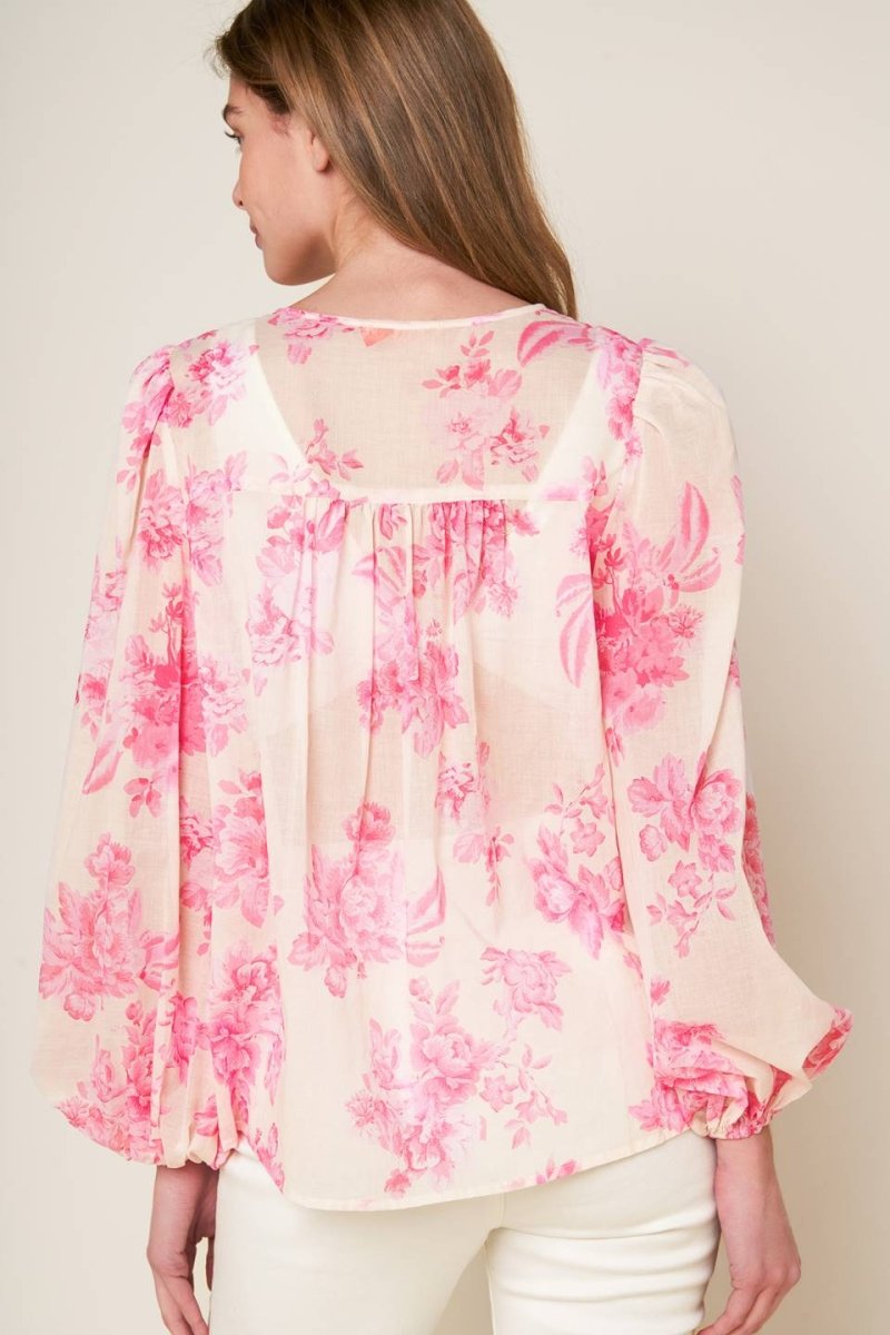 LAGOON DAYDREAMS WOVEN TOP - Love Salve