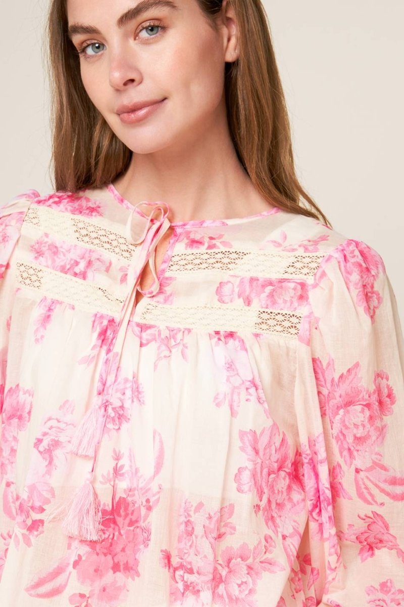 LAGOON DAYDREAMS WOVEN TOP - Love Salve