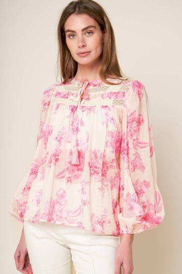 LAGOON DAYDREAMS WOVEN TOP - Love Salve