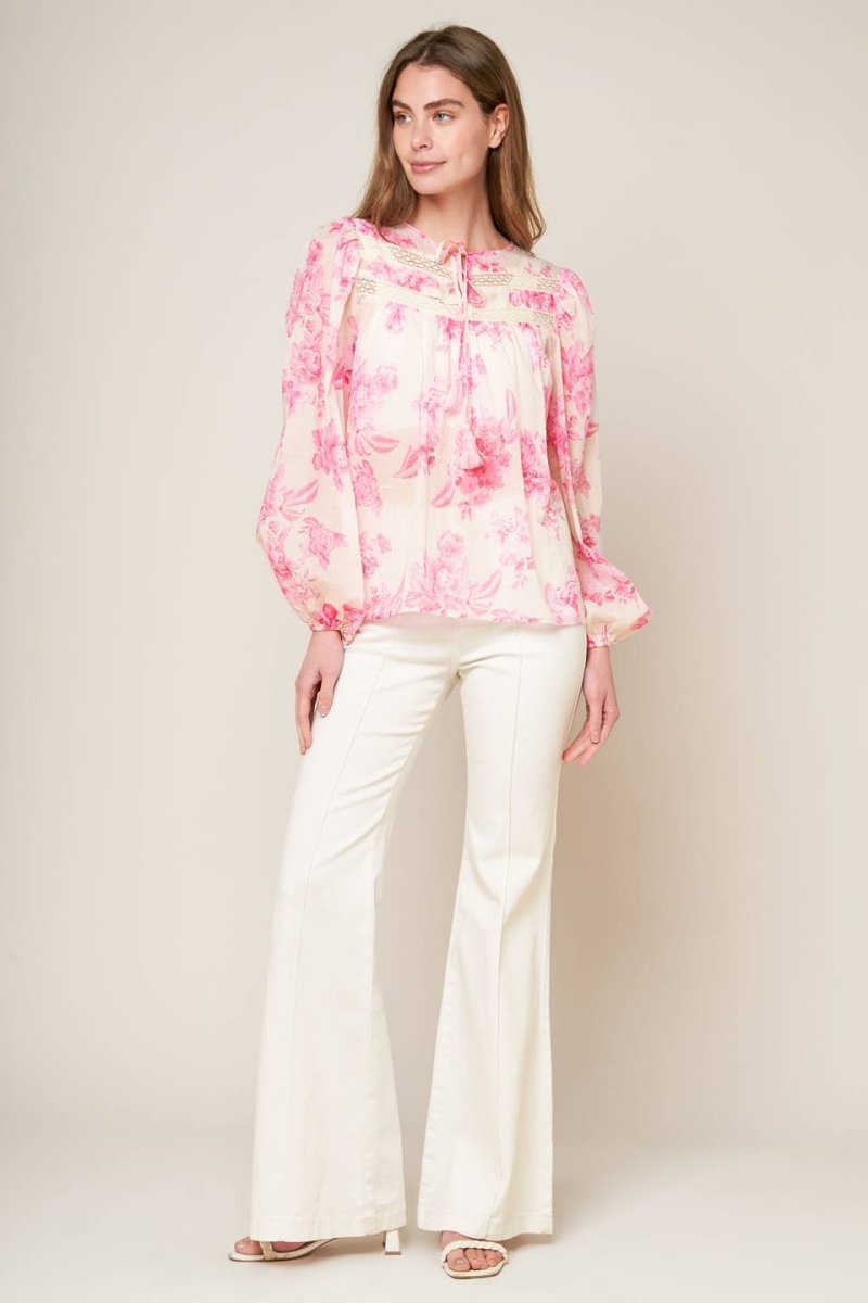 LAGOON DAYDREAMS WOVEN TOP - Love Salve