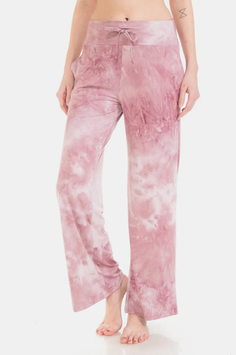 Leggings Depot Buttery Soft Printed Drawstring Pants for Comfort - Love Salve 